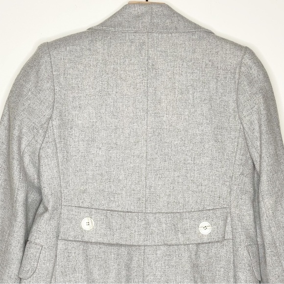 Vintage Children’s Rothschild Wool Peacoat Winter Overcoat Long Coat Gray 12 - Picture 9 of 9